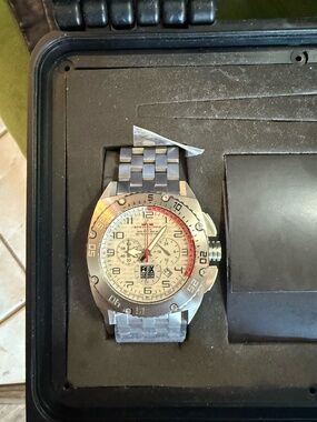 MTM Patriot Pro Special Ops Chronograph Fox Nation Edition Watch – New w/ Case